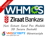 Whmcs Ziraat Bankası Sanal Pos Entegrasyon Modülü