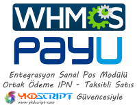 Whmcs Payu Entegrasyon Modülü | Ortak Ödeme - Taksitli