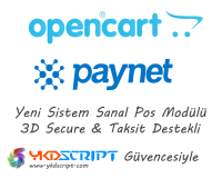 Opencart Paynet Entegrasyon Modülü