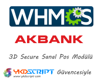 Whmcs Akbank Sanal Pos Entegrasyon Modülü