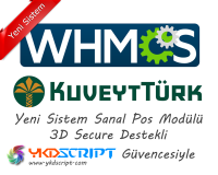 Whmcs Kuveyt Türk Sanal Pos Modülü - Yeni Sistem